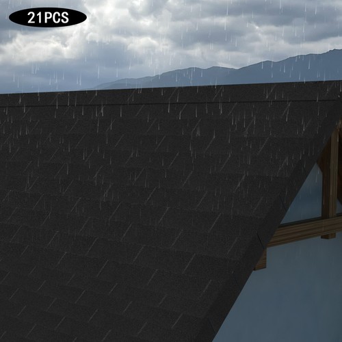 Roofing Shingles Asphalt Shingles Roof Tiles 21Pcs Asphalt Roof Shingles - Picture 3 of 19