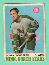 (1) BOBBY ROUSSEAU  1970-71 O-PEE-CHEE # 170 NORTH STARS FAIR CARD (I0835)