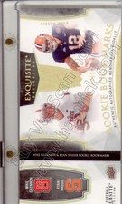 glennon nassib rookie auto dual jersey patch nc state syracuse 5C college #/15