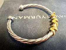 GiftDavldYurman925/Silver 4mmRotating Curved Round HeadBracelet