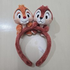 Tokyo Disney Resort Chip N Dale Plush Headband TDR 2016 Japan