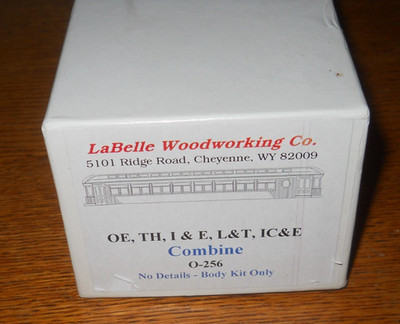 O Scale LaBelle Woodworking OE, TH, I&E, L&T, IC&E Wood Combine LTC Kit