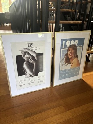 Taylor Swift The Tortured Poets Society & 1989 Release Date Prints - Rare/Classy