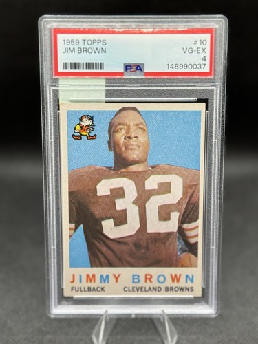Jim Brown 1959 Topps #10 PSA 4 Browns