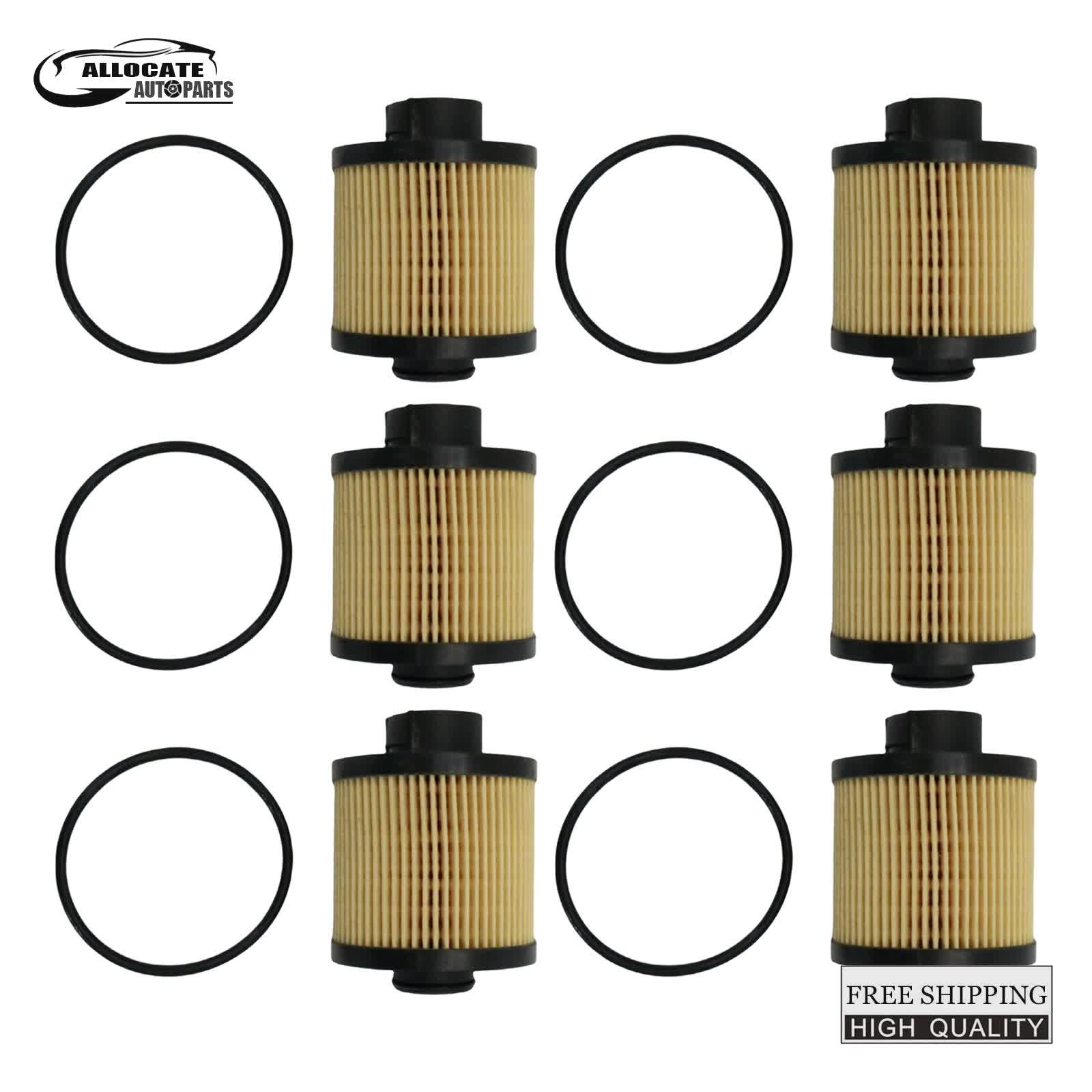 6 Sets New Oil Filter For Lamborghini Gallardo 07L115561C 2004-2008 US