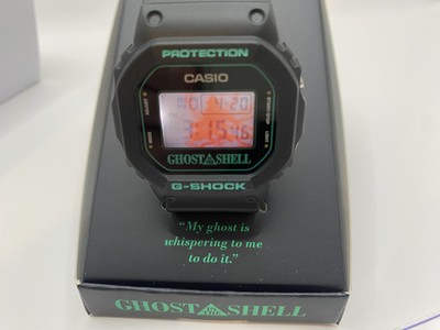 CASIO G-SHOCK DW-5600 Ghost in the Shell Collaboration Motoko