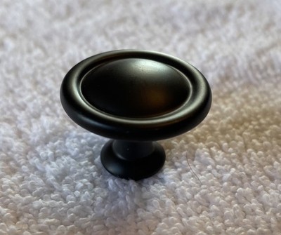 LANPHY Set Of 30 Pcs Matte Black Round Cabinet Knobs Drawer Pulls New!