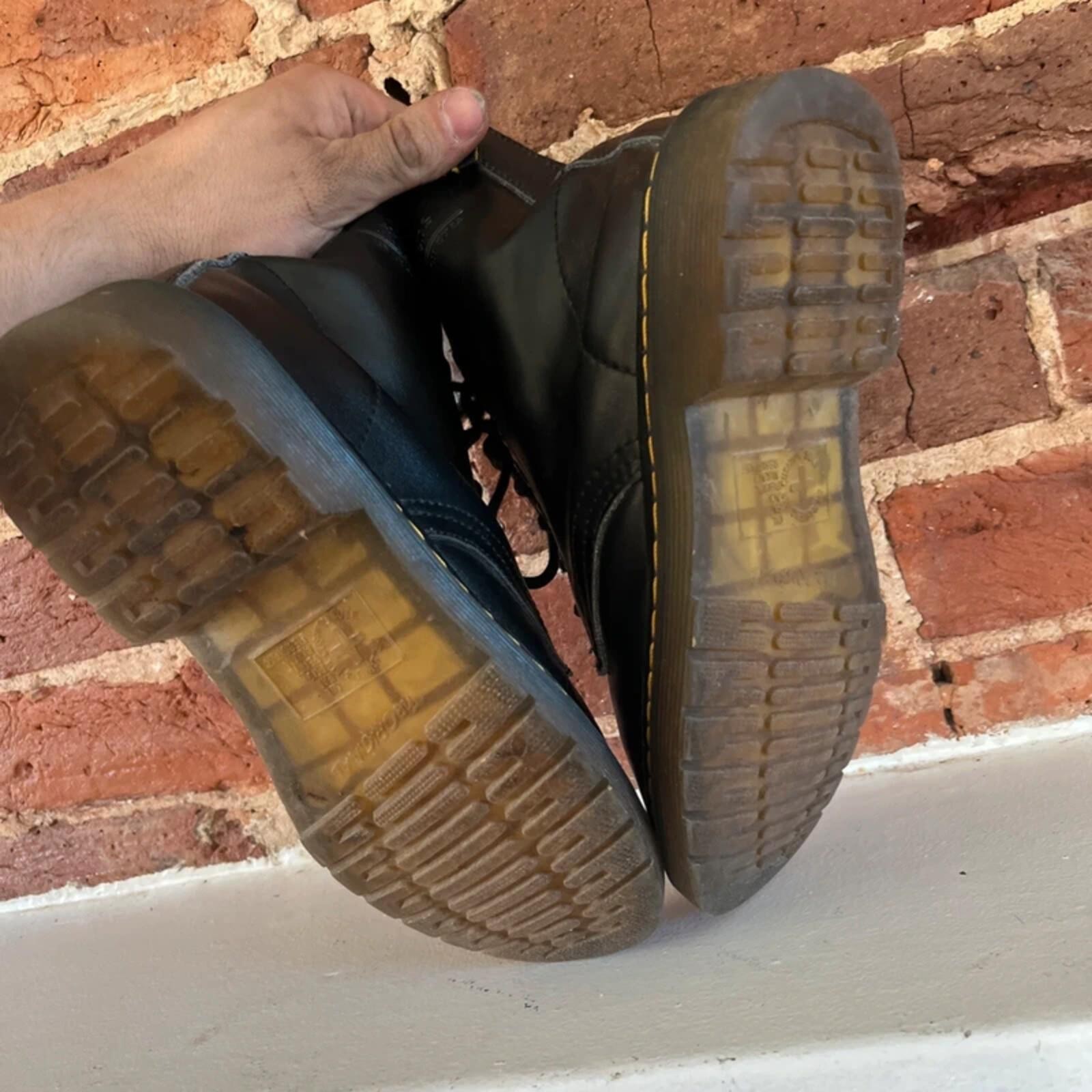 Vintage Dr Marten Women’s Black Leather Boots | UK Size 4 image 9