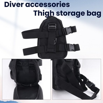 2 Stück Tauchen Oberschenkeltasche mit Reißverschluss wasserdichte Aufbewahrung