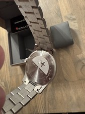 Hamilton Khaki Field Mechanical 42mm Black Dial H695290 on bracelet 6