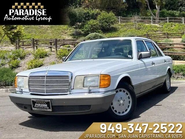 1987 Mercedes-Benz 500-Series SEL 4D Sedan
