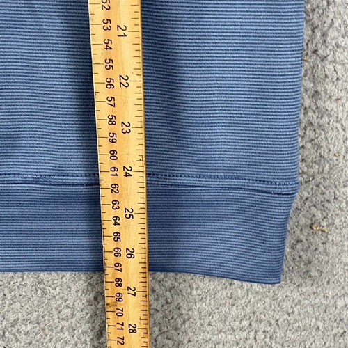Hickey Freeman 1/4 Zip Pullover Sweater Men's Small Blue - Picture 6 of 8