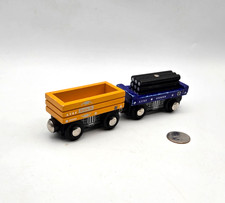 Lionel Heritage Santa Fe ATSF Cargo Car Lot x2 like Thomas Train Wooden Railway