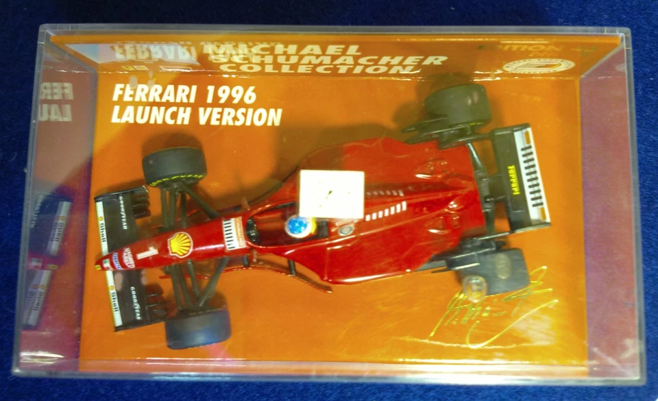 Colección de arte modelo Paul's Michael Schumacher Ferrari F310 1996 lanzamiento F1 - nuevo en caja Foto 3 de 4