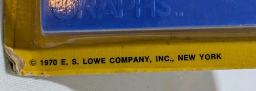 1970 Lowe Co Groovy Graphs Travel Spirograph No. 70 NOS - Picture 4 of 7