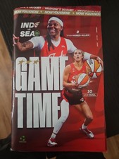 INDIANA FEVER 7/17/26 GAME PROGRAM CAITLIN CLARK CAREER HIGH 45 POINTS WNBA