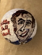 Goofyart Better Call Saul Wilson Golf Ball By Artist RAC Hand Drawn Gem