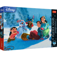 Trefl, Disney Winter Stitch, 1000 Teile Premium Plus