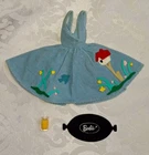 Vintage 1960s Barbie  Friday Night Date Birdhouse Dress Tray & Glass