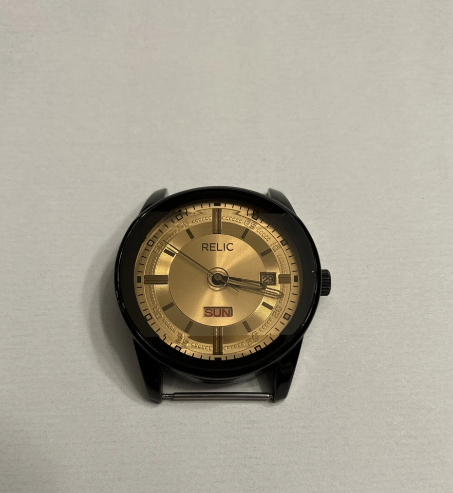 Реликвия от Fossil Мужская Everet три руки день Дата часы с черный чехол - Изображение 2 из 4