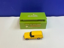 CLASSIC CARLECTABLES 1/43 SCALE ABSINTH YELLOW 1976 HX HOLDEN SANDMAN #201