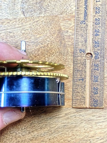 Gilbert Clock Movement (Pat. June 3 1879) Strike Side Main Wheel (KD2697) - Picture 4 of 9