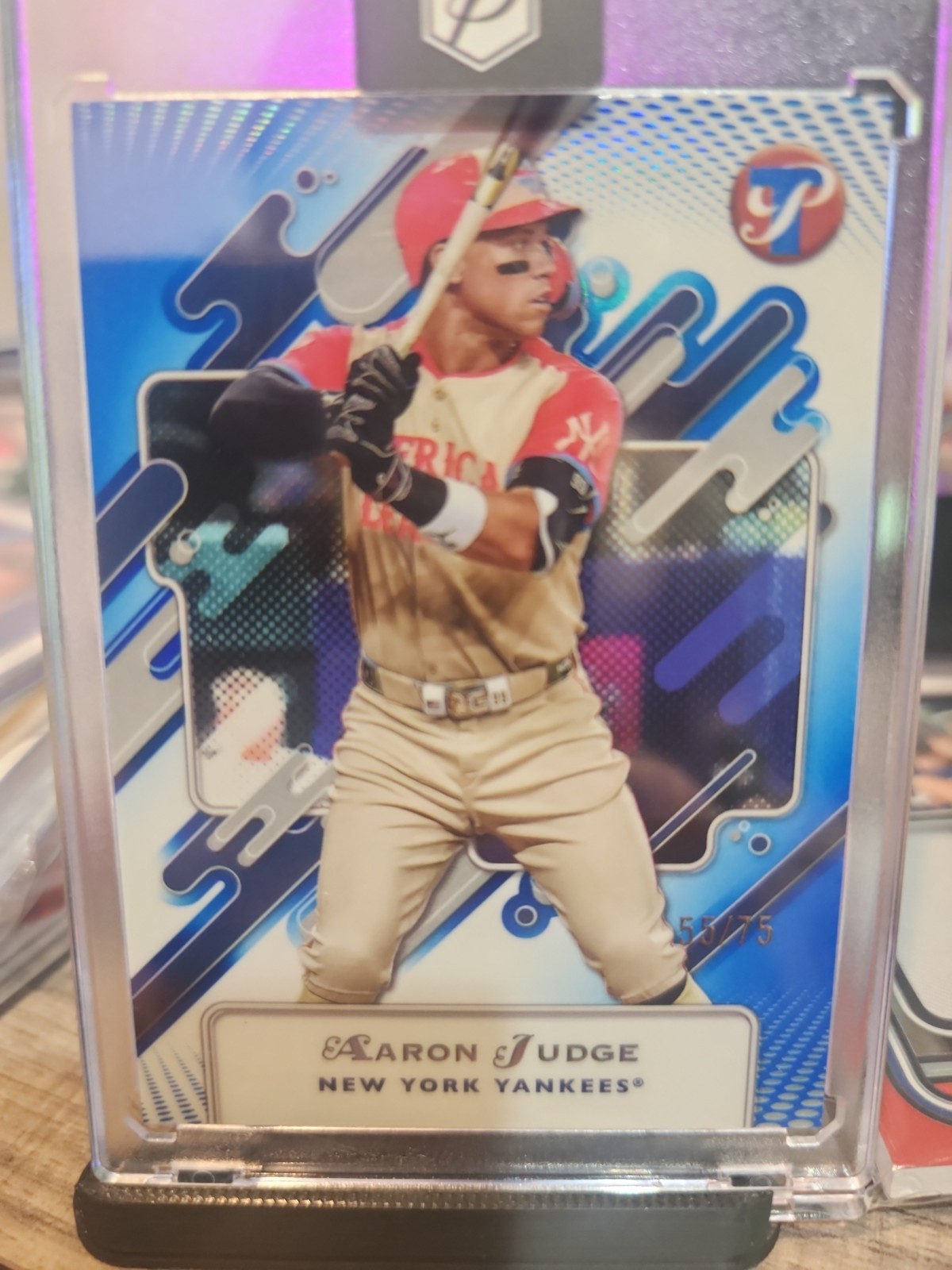 2025 Topps Pristine Aaron Judge #300 Blue 1/75