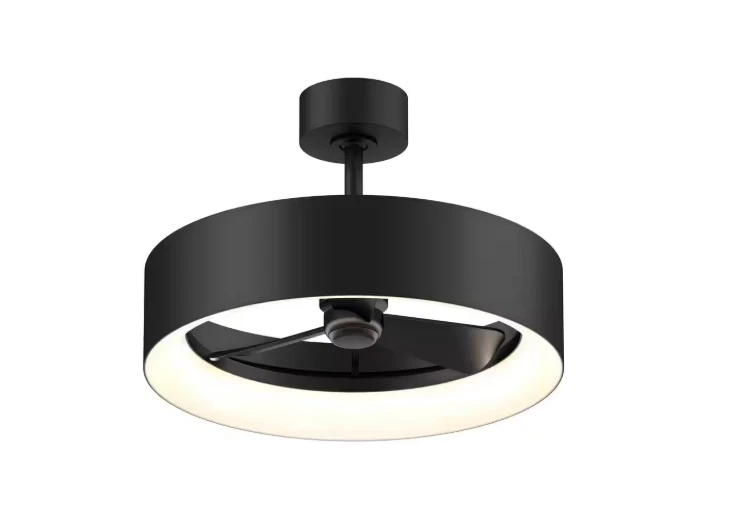Artika Aiden 24" Black 8 Steps CCT 17.7" Integrated LED Ceiling Fan with Remote - Image 4 of 4
