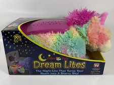 Dream Lites Pillow Pets Unicorn Rainbow Color Night Light Stars  - New