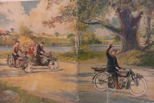 Excelsior series 18 motorcycle 24 page booklet! complete with early