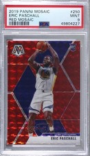 2019-20 Panini Mosaic Rookies Red Prizm Eric Paschall #250 PSA 9 MINT 2l4