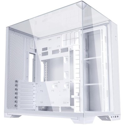 White Steel Glass ATX Mid Tower PC Case