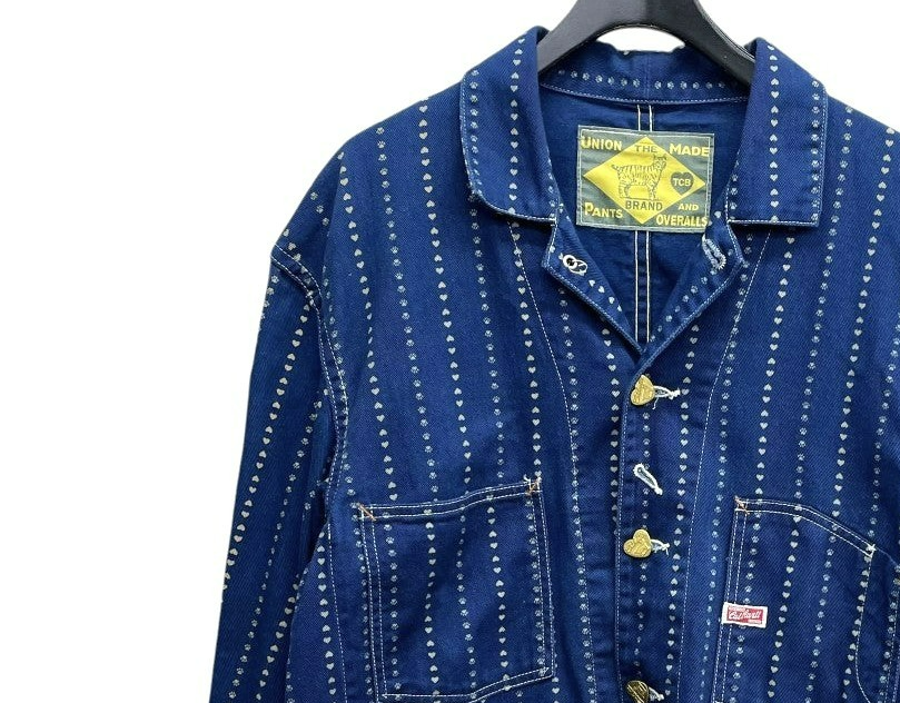 TCB Jeans CATHARTT Chore Coat Paw Stripe 42 Kojima Heritage Japan