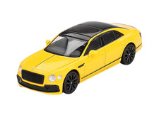 Bentley Flying Spur Yellow Diecast Mini GT 1:64 Scale Model - TSM MGT00955