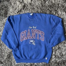 VTG New York Giants Sweater Mens XL Russell Athletic Football Crewneck USA 90  s