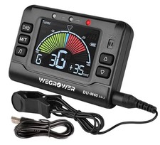 Rechargeable 3 in 1 Digital Metronome Tuner Tone Generator