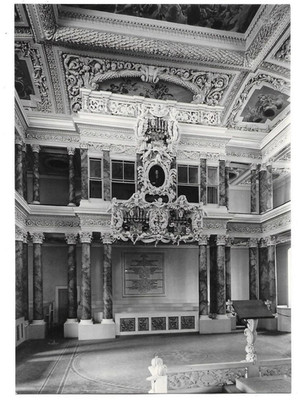 (6)  6520  EISENBERG / THÜR.   --  SCHLOSSKIRCHE,   FÜRSTENSLOGE  1966