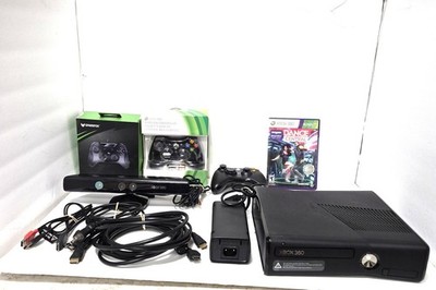 Microsoft Xbox 360 Gaming Console with Kinect Sensor Bar