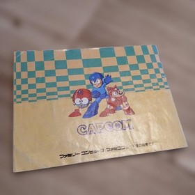 Rockman 4 Famicom Software Manual Incomplete