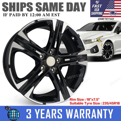 #ad New 18 x 7.5quot; Replacement Wheel For Kia K5 2021 2022 2023 High Quality Rim 71027 $143.99