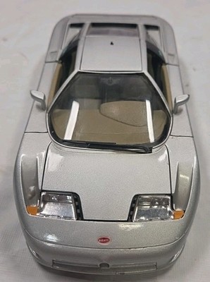 Burago SB 1/18 - Bugatti EB110 1991 Silver