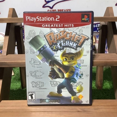 Ratchet & Clank 2002 PlayStation 2 Greatest Hits - Case & Disc