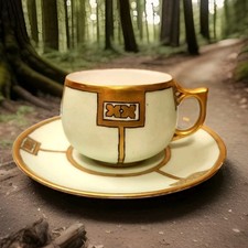 Beautiful Light Green Tea Cup & Saucer Porcel...