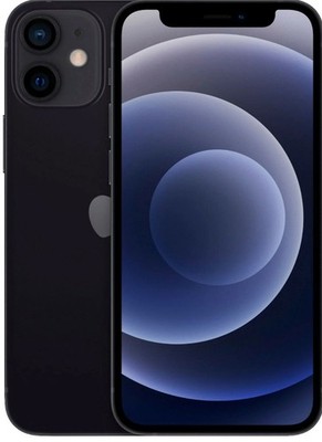 Apple iPhone 12 mini Black 12MP Camera 5.4'' Screen Bluetooth Wi-Fi NFC
