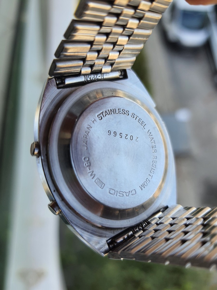 Vintage Rare Casio Chronograph W-90 Module 195 Watch | eBay Vintage Rare Casio Chronograph W-90 Module 195 Watch | eBay