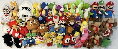Lot of 46 Super Mario Bros Little Buddy Good Stuff Jakks Plush - No Duplicates