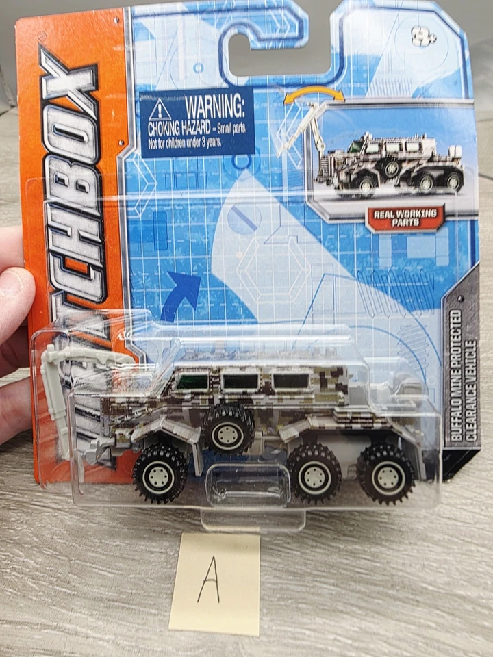 2012 Matchbox Buffalo Mine Protected Clearance Vehicle Diecast Sealed (A) - Image 2 of 4