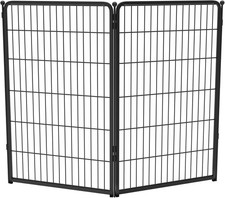Homeplus Indoor Dog Playpen, 45" H, 2 Panels, for Large Dogs Stress-play,