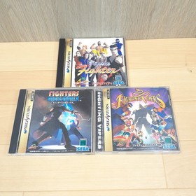 Japanese Sega Saturn Console Bundle with 6 Games C. Nights Sega Rally Virtual on