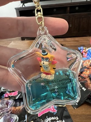 Five Nights at Freddy GLAMROCK FREDDY Tsunameez Keychain Clip Figure FNAF New